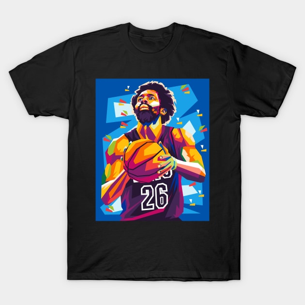 spencer dinwiddie T-Shirt by cool pop art house